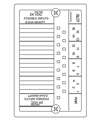 Discrete Input Module IC670MDL640 Discrete Input Module IC670MDL640